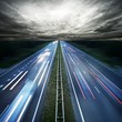 Traffic at night