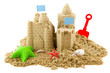 canvas print picture - Sandcastle