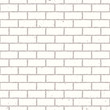 White seamless brick wall White seamless brick wall