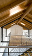 architettura moderna, attico vuoto