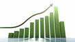 A common chart showing positive trend.