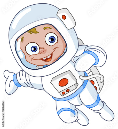 Vektor: Young astronaut Young astronaut