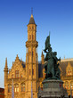 Statues and spires