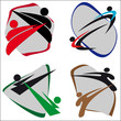 ORIGINAL SIMBOL MARTIAL ARTS .VECTOR SET.