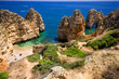 Algarve rock - coast in Portugal Algarve rock - coast in Portugal