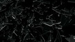 Frontline of a breaking glass.