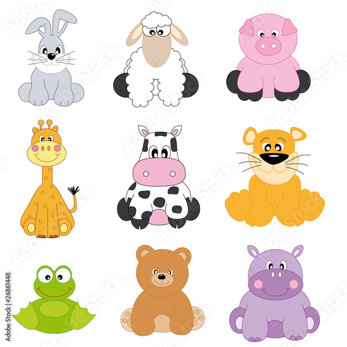 Vektor: Animales Animales