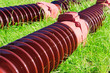 Photo: High voltage lightning arrester High voltage lightning arrester