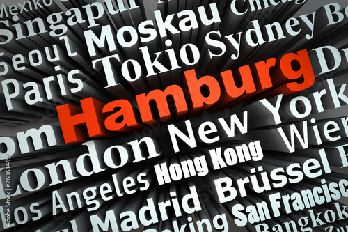 Illustration: Weltstadt Hamburg Weltstadt Hamburg