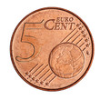 A collage of 5 euro cent coin A collage of 5 euro cent coin