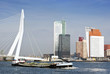Photo: River transport in Rotterdam River transport in Rotterdam