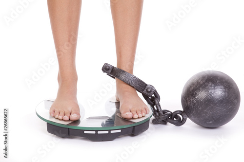 Photo: Scales chain feet Scales chain feet