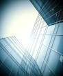 glass building perspective view glass building perspective view