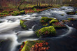 Small river cascade