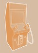 Vector rendering of an arcade shooter.