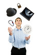 Photo: Juggling time Juggling time