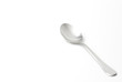 Teaspoon with white background.
