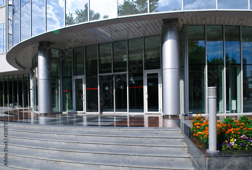 Photo: Entrance to office building Entrance to office building