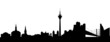Düsseldorf Silhouette