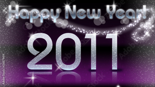 HNY 2011 Violet