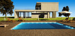 Modern house with pool