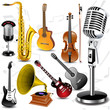 Vector musical instruments Vector musical instruments
