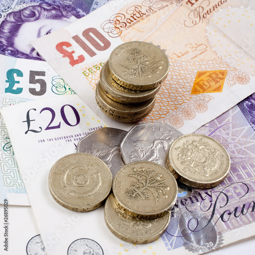 Photo: British Coins and Notes British Coins and Notes