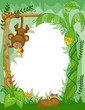 Vector: Monkey Frame Monkey Frame