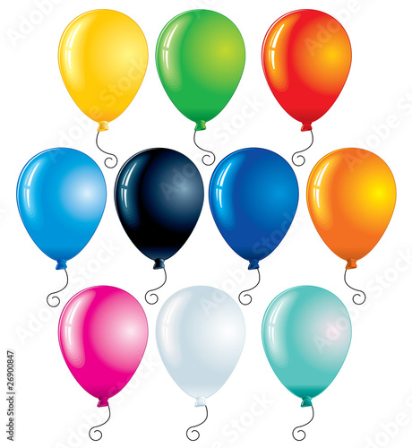 Vektor: Vector Balloons Vector Balloons