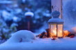 Winter Laterne
