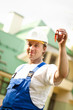 Foto: builder manager delivering the house builder manager delivering the house