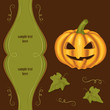 vintage halloween background with pumpkin vintage halloween background with pumpkin