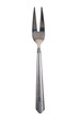 Silver table kitchen meat fork isolated Silver table kitchen meat fork isolated
