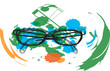 Eyeglasses illustration