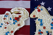 Election Day cookie tea party food Election Day cookie tea party food
