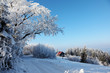 Winter morning in the mountains Winter morning in the mountains