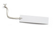 Blank Price Tag on white