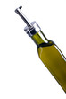 Bottle of olive oil on a white background Bottle of olive oil on a white background
