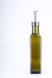 Bottle of olive oil on a white background Bottle of olive oil on a white background