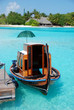Boat in an Indian ocean