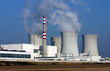 Photo en ligne au meilleur prix nuclear power plant over the agriculture field