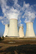 Photo en ligne au meilleur prix detail of four cooling towers of nuclear power plant