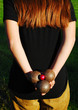 Boulespielerin h.