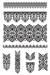 Vector Lace Trims and Brushes