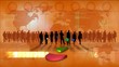 Statistics and workteam, orange