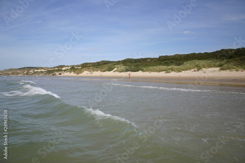 Photo: Plage et dunes au nord de Wissant Côte d'Opale Plage et dunes au nord de Wissant Côte d'Opale