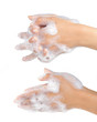 gesture of a beautiful womans hand washing her hands gesture of a beautiful womans hand washing her hands