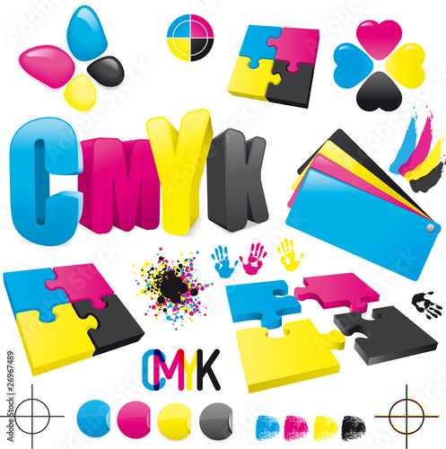 Vector: CMYK Sammelsurium CMYK Sammelsurium