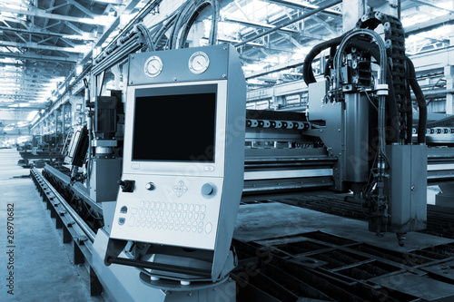 Photo: new and powerful metalworking machine new and powerful metalworking machine