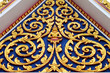 Thai art on gable